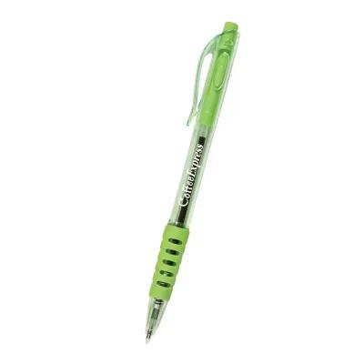 Ballpoint Pen Cheer Side Slide Rubber Grip - 5.5 in