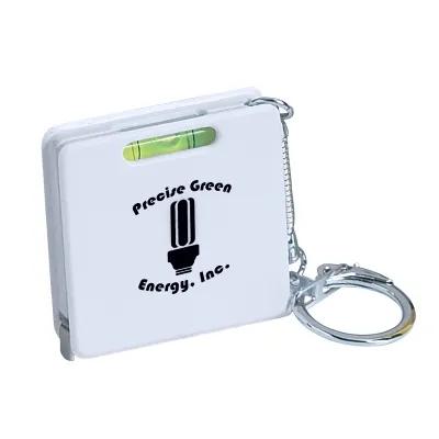 Tape Measure Keychain with Level - 3 ft - product view 2