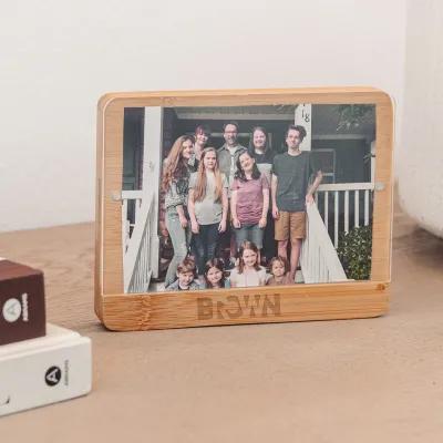 Bamboo Magnetic Photo Frame - 4 x 6 in - product view 3