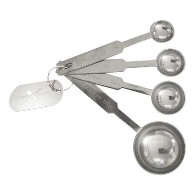 Stainless Steel Measuring Spoons Set - 4 Piece - product view 2