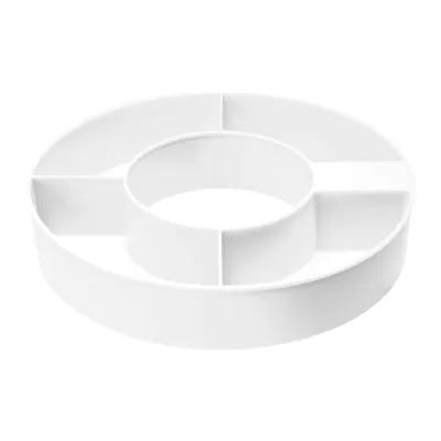 Tumbler Snack Bowl Four Compartment - 7.75 in Diameter - product view 2