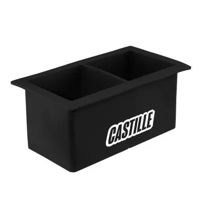 Ice Cube Tray Silicone Large Square - 4.5 x 2.5 in