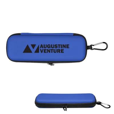 Protective Case with Carabiner EVA Material - 3 x 8 in
