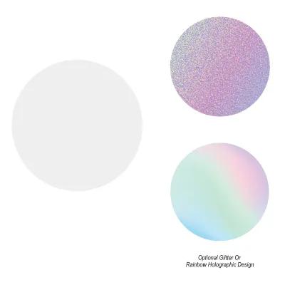 Acrylic Coaster Circle Full Color Graphics - 3.5 in - product view 2