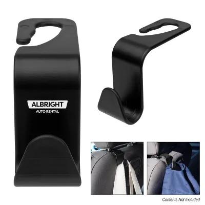 Recycled ABS Auto Headrest Hook - 4 in - product view 2