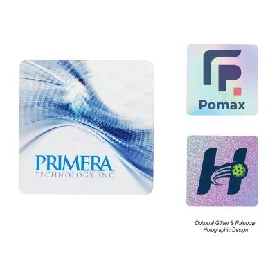 Wood Coaster Square Full Color Graphics - 3.5 in