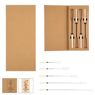 Extendable Skewer Set for Hot Dogs and S'mores - 14 in - product view 3