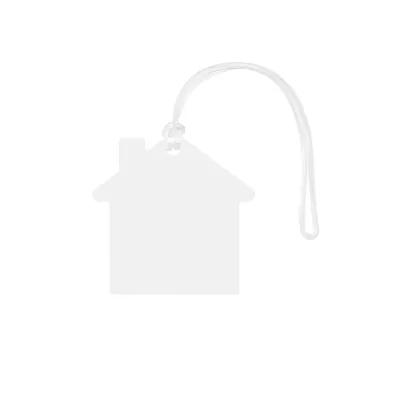 Luggage Tag Wood Full Color with PVC Strap - 2 x 2 in - product view 1