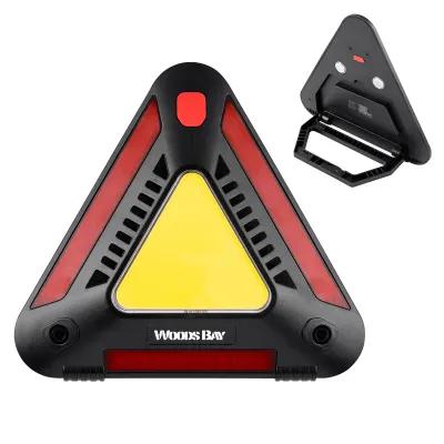 Emergency Triangle Light Recycled ABS Magnetic - 8.25 x 8.75 in - product view 1