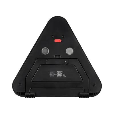 Emergency Triangle Light Recycled ABS Magnetic - 8.25 x 8.75 in - product view 3