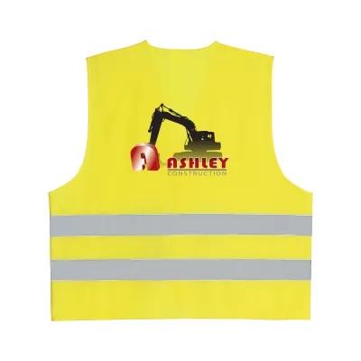 Polyester Reflective Safety Vest - One Size - product view 4