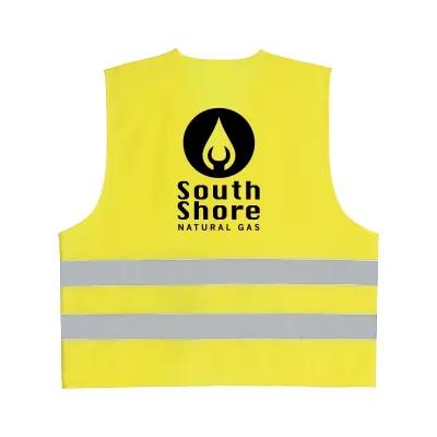 Polyester Reflective Safety Vest - One Size - product view 5