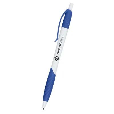 Ballpoint Pen with Rubber Grip - 5.75 in
