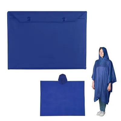 PVC Adult Poncho with Snap Pouch - One Size - product view 4