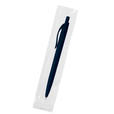 Rubberized Recycled ABS Pen with Sleek Write Ink - product view 2