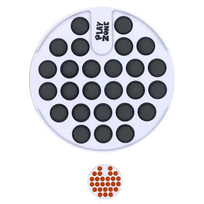 Push Pop Circle Plastic Fidget Game - 5.25 in Diameter