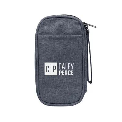 Tech Travel Organizer Recycled Polyester - 7.75 x 4 x 2 in