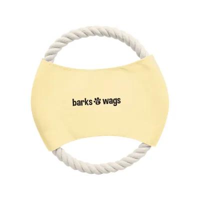 Pet Rope Disc Toy Cotton Polyester - 7 in Diameter