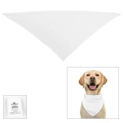Pet Bandana Triangle Full Color Recycled Polyester Large - 26.5 x 13 in - product view 2