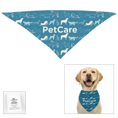 Pet Bandana Triangle Full Color Recycled Polyester Large - 26.5 x 13 in - product view 3