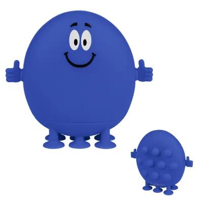 Silicone Smiley Push Pop Pal Fidget Toy - 3 in - product view 2