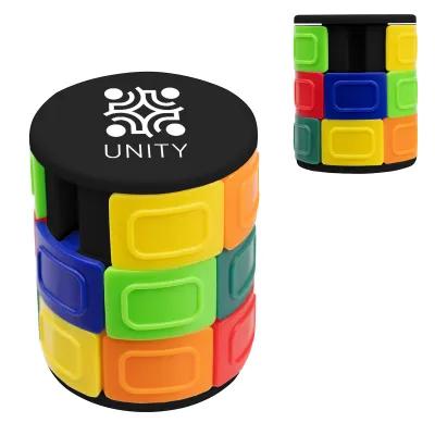Fidget Puzzle Twist & Slide Stress Relief Toy - 1¾ x 2 in - product view 2