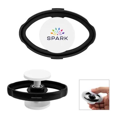 Fidget Spinner Double Axis ABS Plastic - 2¾ x 1¾ x 1½ in - product view 2