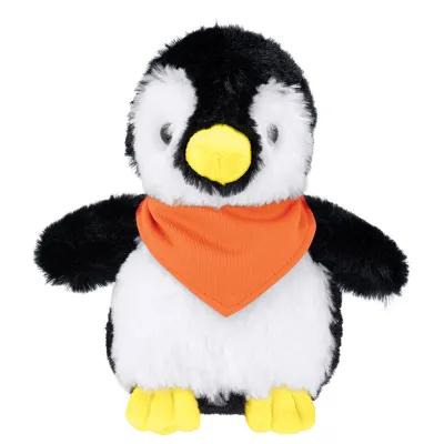 Plush Penguin with Custom Apparel - 6 in Sitting - product view 2