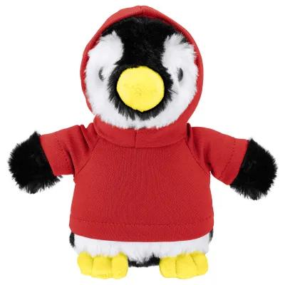 Plush Penguin with Custom Apparel - 6 in Sitting - product view 5