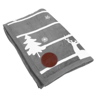 Holiday Throw Blanket Winter Design Flannel - 60 x 80 in - product view 3