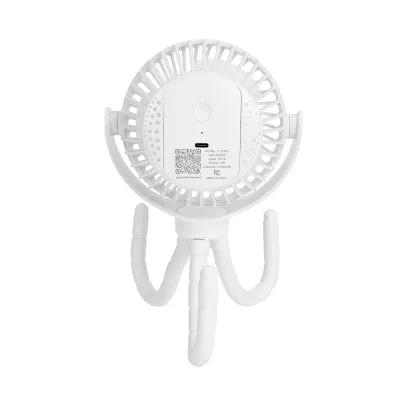 Rechargeable Fan Flexible Tripod 360° Rotation - 5 x 12 in - product view 3