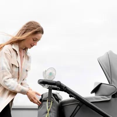 Rechargeable Fan Flexible Tripod 360° Rotation - 5 x 12 in - product view 4