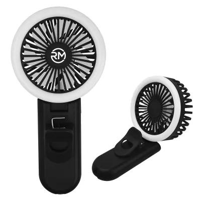Phone Ring Light Fan with LED and Adjustable Tilt - 3 x 6.25 in - product view 2