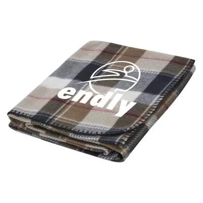 Fleece Blanket with Whipstitch Edge - 50 x 60 in