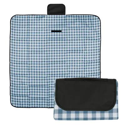 Roll-Up Picnic Blanket Gingham with Handle - 59 x 57 in - product view 5