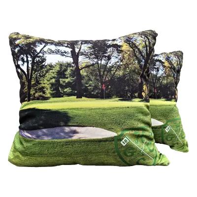 Throw Pillow Polyester Full Color Made in USA - 18 x 18 in