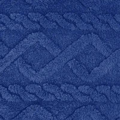 Sherpa Blanket rPET Recycled Fleece Cable Knit - 48 x 63 in - product view 7