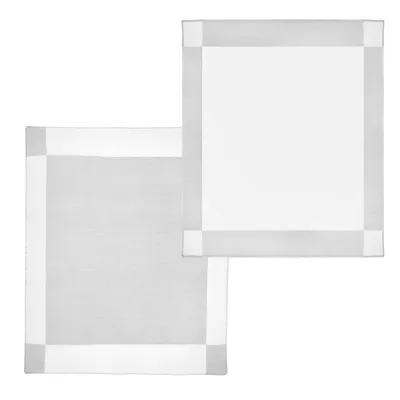 Throw Blanket Acrylic Whipstitch Reverse Pattern - 53 x 67 in - product view 2