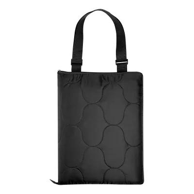 Foldaway Blanket rPET Quilted Taffeta Handle - 50 x 60 in - product view 4