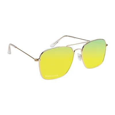 Aviator Sunglasses Mirrored Lenses UV400 Protection