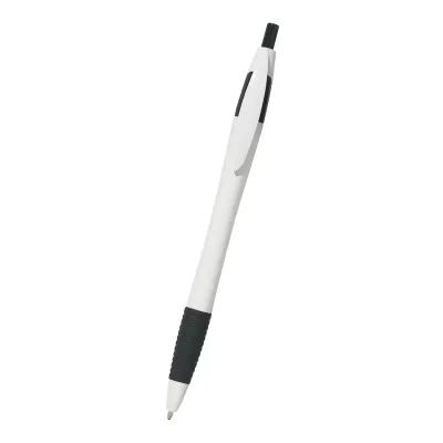 Ballpoint Pen Rubber Grip Plunger Action - 5.75 in - product view 2