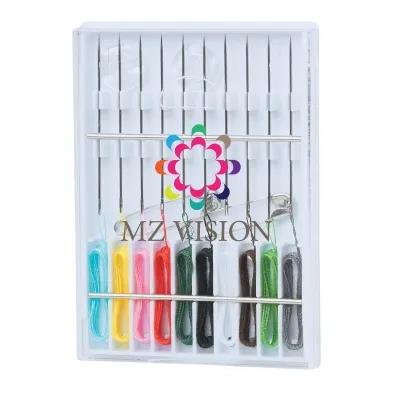 Sewing Kit Pre-Threaded Needles 10 Piece - 2.25 x 3 in