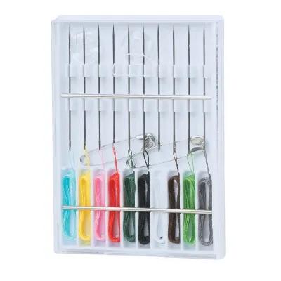 Sewing Kit Pre-Threaded Needles 10 Piece - 2.25 x 3 in - product view 3