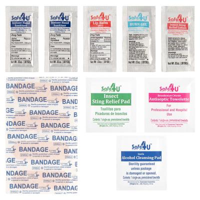 Portable First Aid Kit with Travel Case - 3.5 x 2.5 in - product view 5