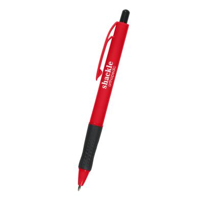 Sunrise Ballpoint Pen with Rubber Grip - 5.5 in