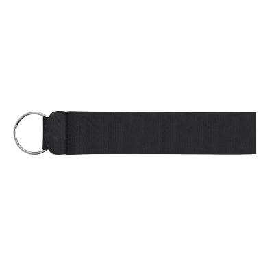 Neoprene Wristband with Key Ring - 5 x 1 in - product view 3