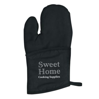 Oven Mitt Quilted Cotton Canvas - 6 x 10 in