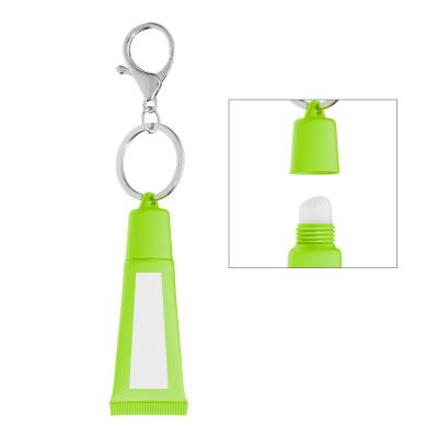 Lip Balm Squeeze Tube with Keyring - 6 in - product view 4