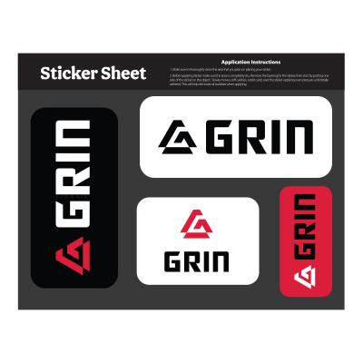 Custom Stickers Sheet Permanent Kiss-Cut Stock Shapes - 5.5 x 7 in - product view 6