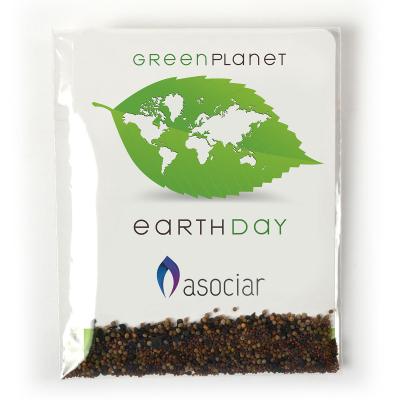 Wildflower Seed Packet Recycled Cardstock Annual Perennial - 3 x 4 in